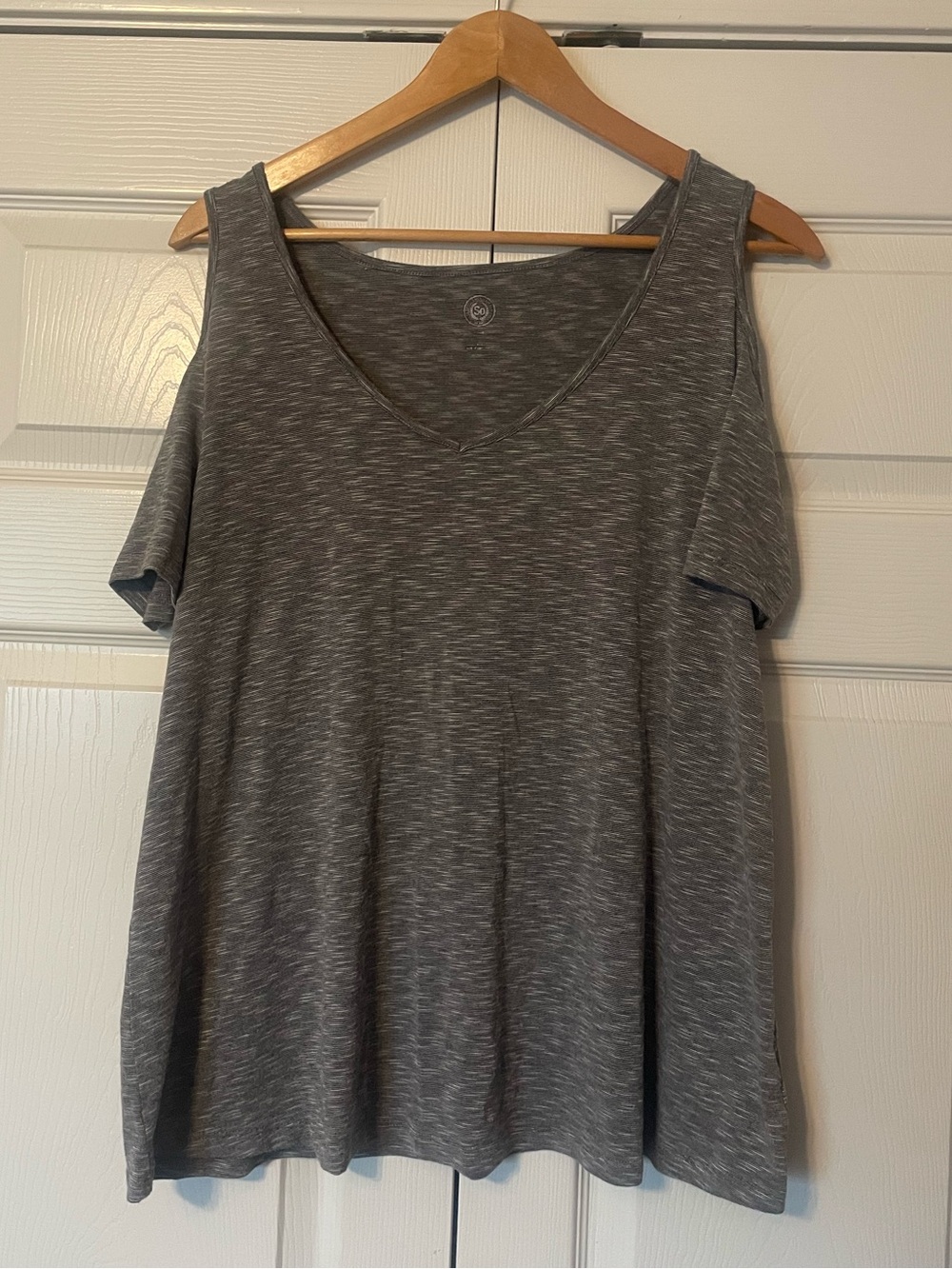 So Cold Shoulder Top